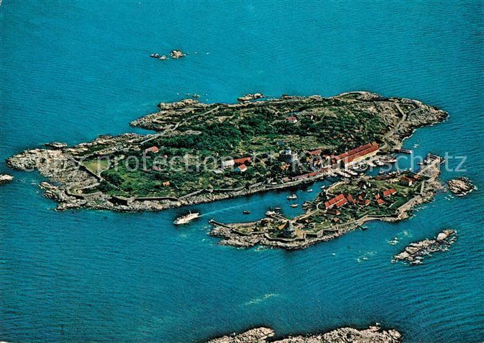 Christianso Insel Fliegeraufnahme