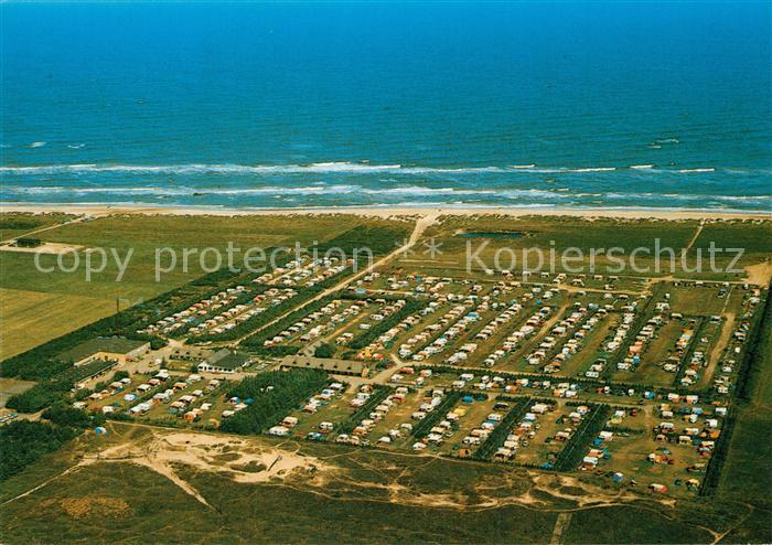 Fjerritslev Klim strand Camping Fliegeraufnahme