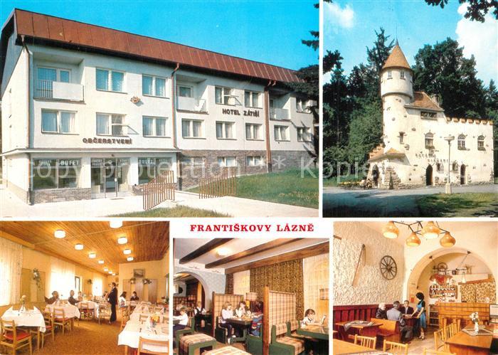 Frantiskovy Lazne Hotel Zatisi Zamecek Selska jizba Restaurant Schloesschen
