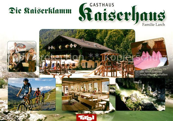 Fuegen Die Kaiserklamm Gasthaus Kaiserhaus Details