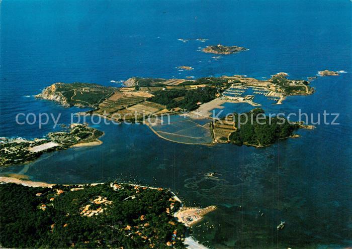 Le Brusc Vue aerienne du port des Embiez