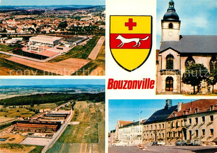 Bouzonville Vue aerienne Eglise