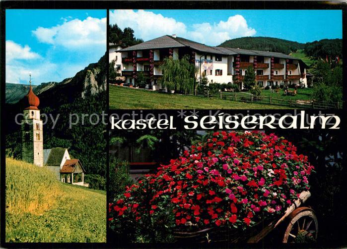 Kastelruth Suedtirol Kastel Seiseralm Kirche