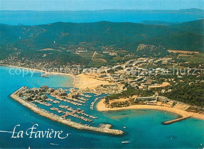 Bormes-les-Mimosas La Faviere Vue aerienne