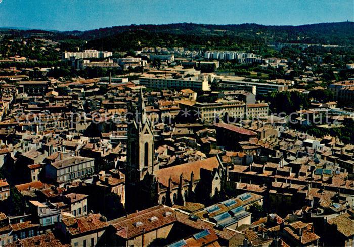 Aix-en-Provence La Cite du roy Rene Vue aerienne
