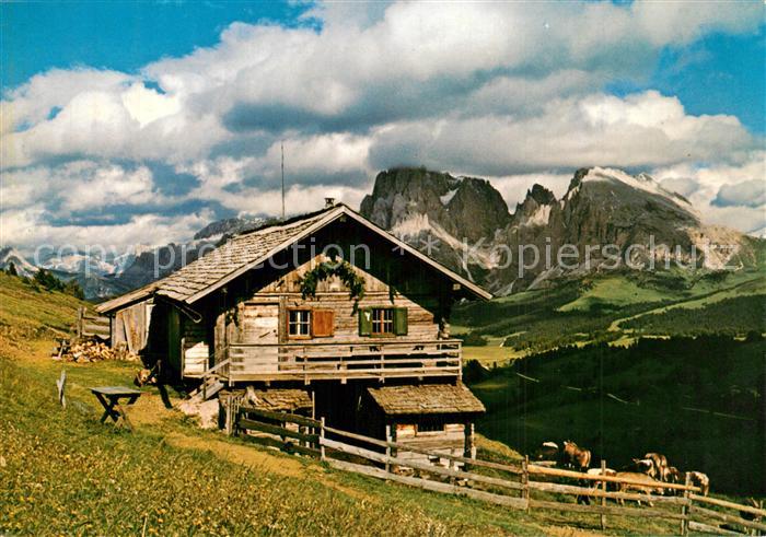 Seiser Alm Dolomiten Panorama