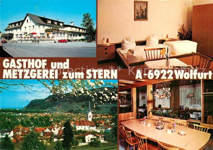 Wolfurt Gasthof Metzgerei zum Stern Gaststube Zimmer