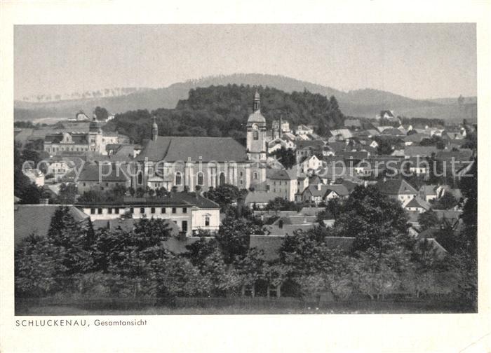 Schluckenau Tschechien Gesamtansicht Jahrweiser Schoenes Sudetenland 28 Bildkart
