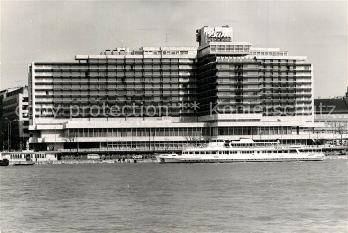 Budapest Hotel Duna Inter Continental Donau Fahrgastschiff