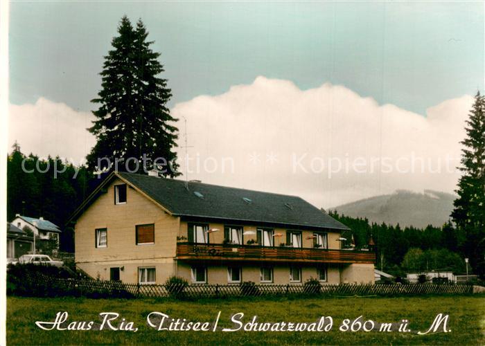 Titisee Pension Haus Ria Feldberggebiet Schwarzwald
