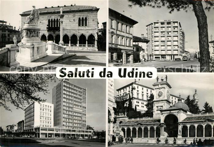 Udine Sehenswuerdigkeiten der Stadt Hochhaus Denkmal