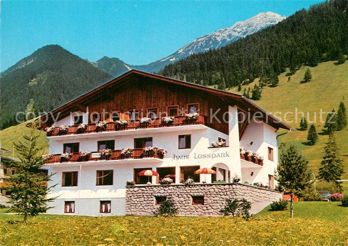 Lermoos Tirol Gaestehaus Pension Haus Lusspark