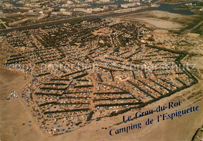 Le Grau-du-Roi Gard Camping de l'Espiguette vue aérienne