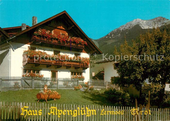 Lermoos Tirol Gaestehaus Pension Haus Alpengluehn Alpen
