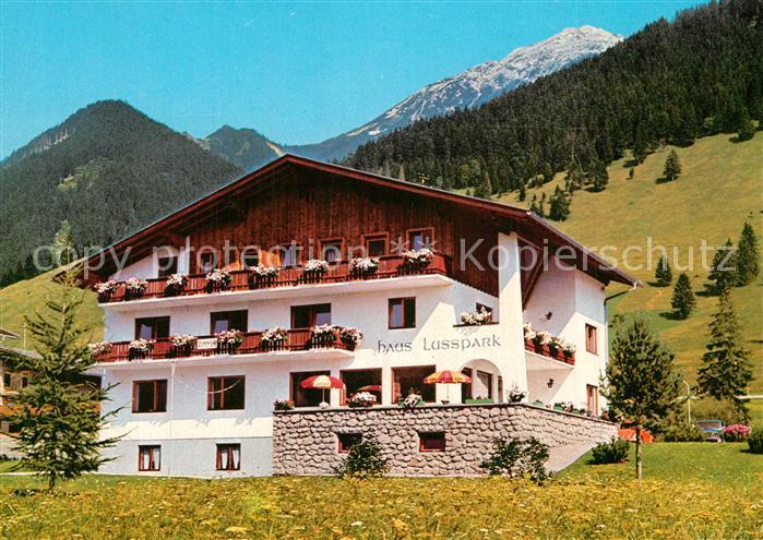 Lermoos Tirol Gaestehaus Pension Haus Lusspark Alpen