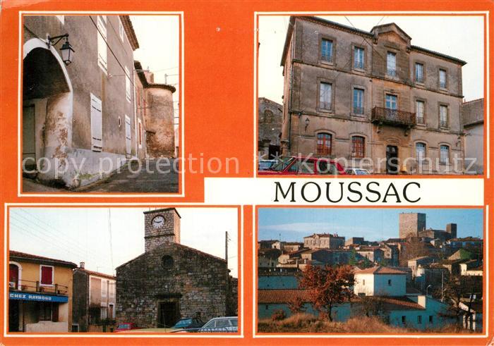 Moussac Gard Vues d ensemble de la ville