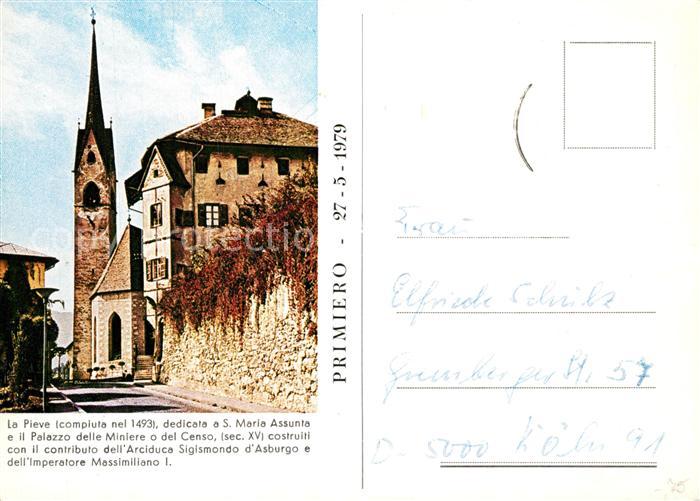 Primiero Chiesa La Pieve Hotel Iris Speisekarte