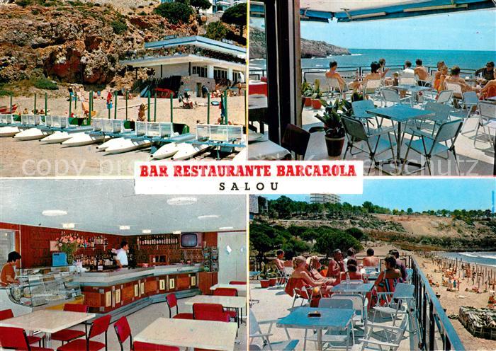 Salou Bar Restaurante Barcarola Playa Capellans