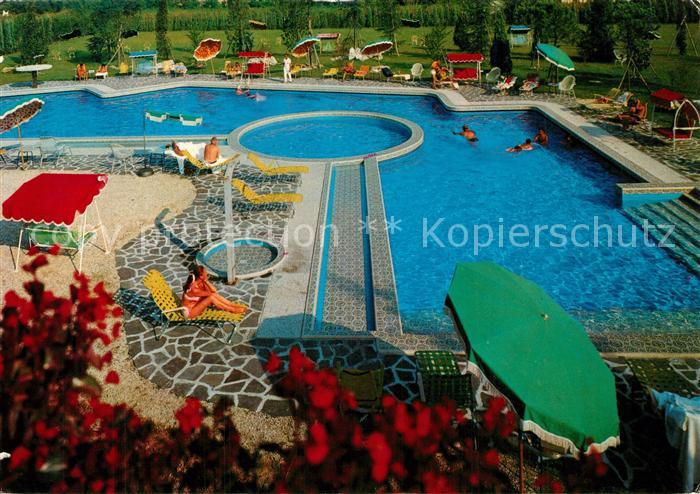 Abano Terme Hotel Tritone Terme Piscina termale scoperta