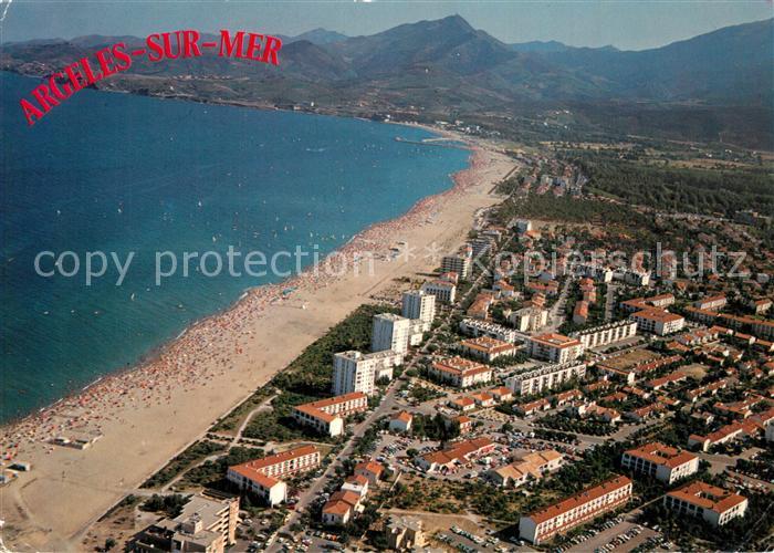 Argeles-sur-Mer Plage du Racou vue aérienne