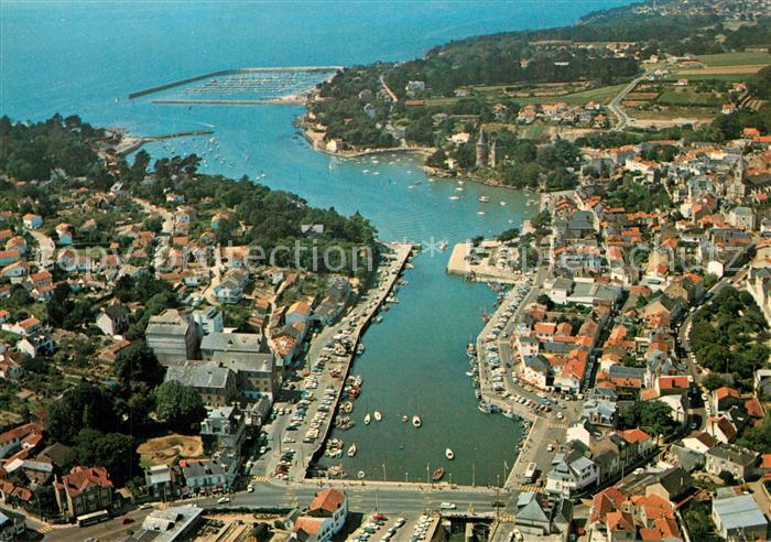 Pornic Ensembe sur la rade Port de pêche Ports de plaisance vue aérienne