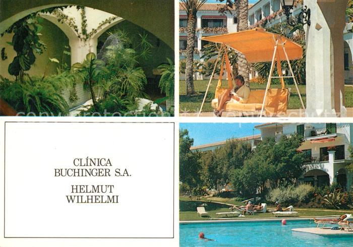 Marbella Andalucia Clinica Buchinger Helmut Wilhelmi Swimming Pool