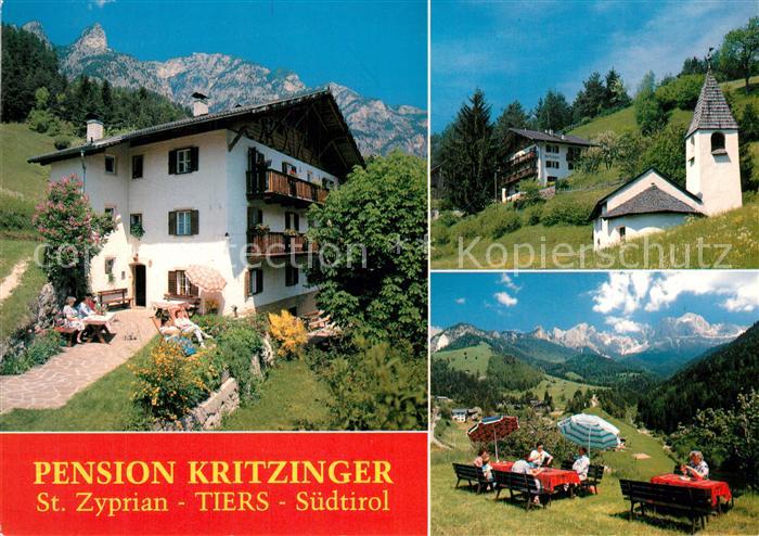St Zyprian Pension Kritzinger Kapelle Landschaftspanorama Alpen