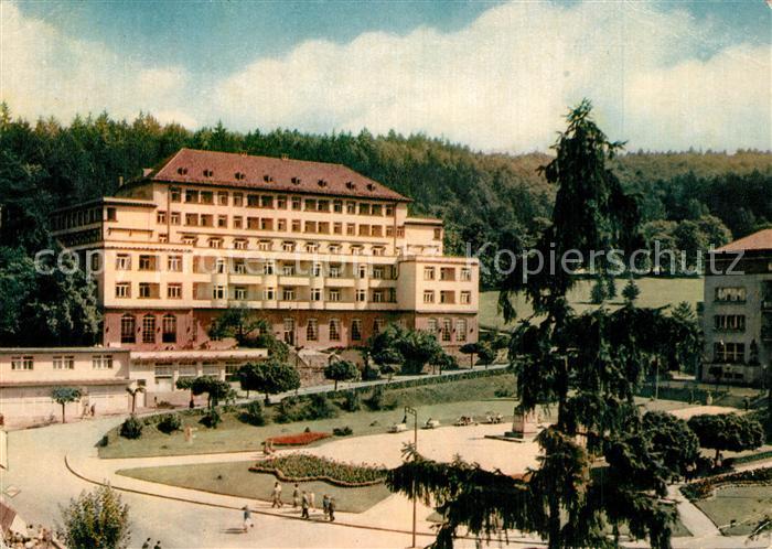 Lazne Luhacovice Namesti Rude armady Sanatorium Palace Platz der Roten Armee