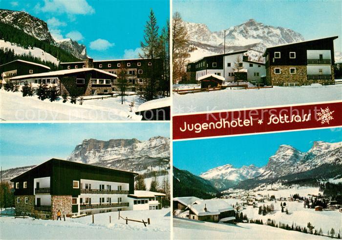 La Villa Val Badia Jugendhotel Sottsass Wintersportplatz Dolomiten