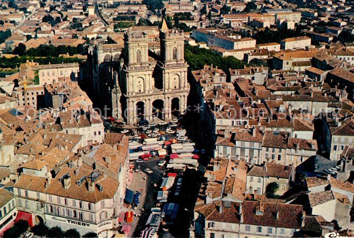 Auch Gers La Cathedrale vue aérienne