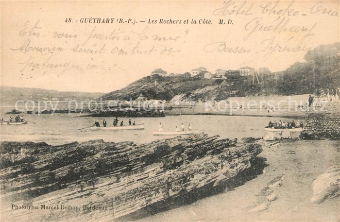 Guethary Les Rochers et la Cote