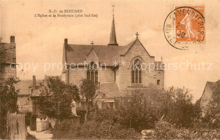 Savennieres ND de Behuard Eglise et le Presbytere