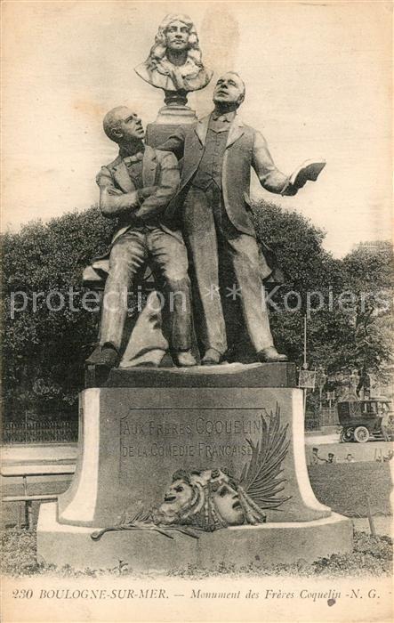 Boulogne-sur-Mer Monument des Freres Coquelin