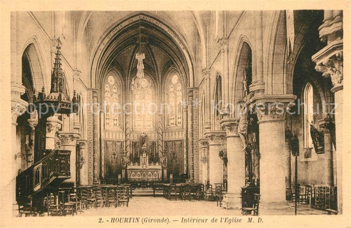 Hourtin Interieur de l'Eglise