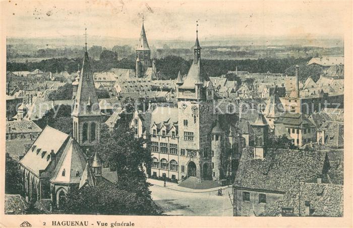 Haguenau Bas Rhin Vue generale