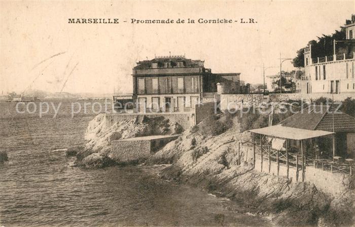 Marseille Bouches-du-Rhone Promenade de la Corniche