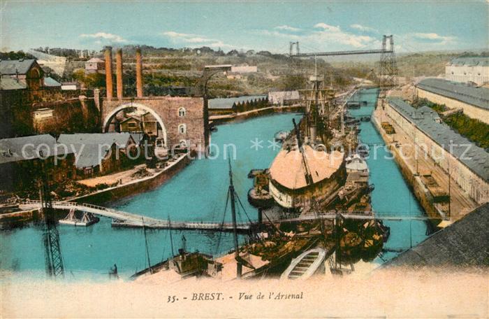 Brest 29 Vue de l'Arsenal