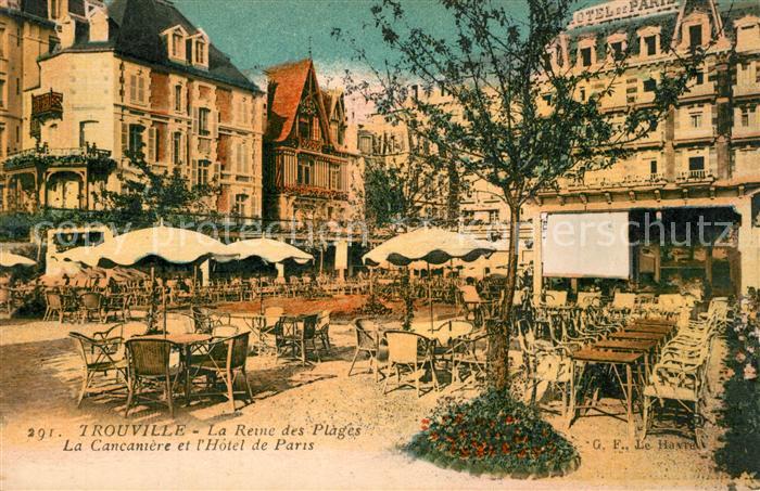 Trouville-Deauville La Reine des Plages La Cancaniere et l’Hotel de Paris