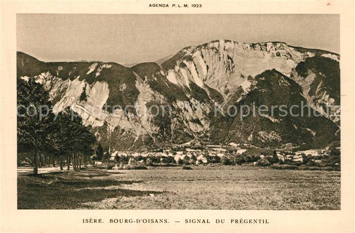 Bourg-d Oisans Le Signal du Pregentil