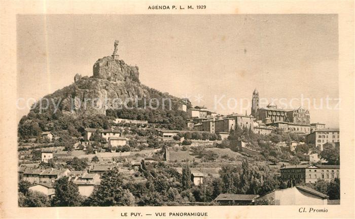 Le Puy de Dome Vue panoramique