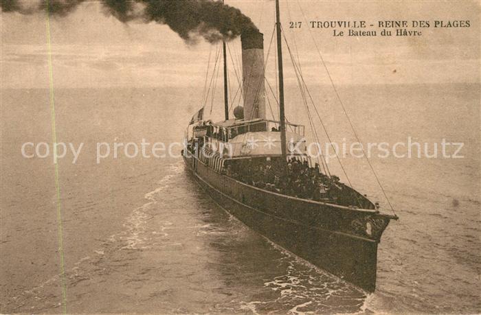 Trouville Havre Reine des Plages Le Bateau du Havre