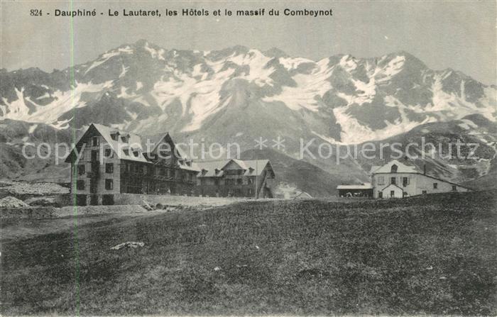Dauphine Le Lautaret les Hotels et le massif du Combeynot