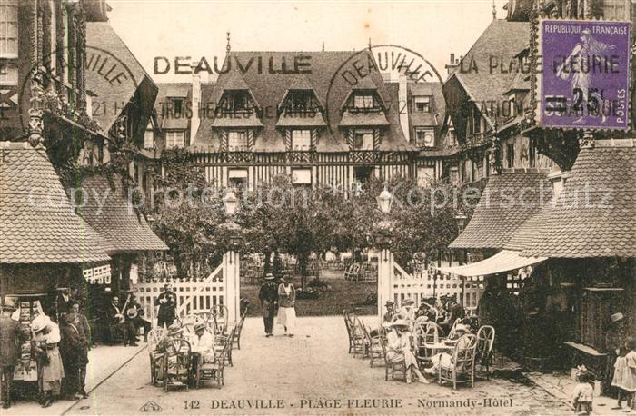 Deauville-sur-Mer Plage Fleurie Normandy Hotel