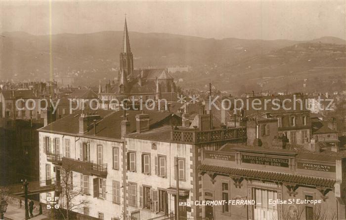 Clermont Ferrand Puy de Dome Eglise St Eutrope