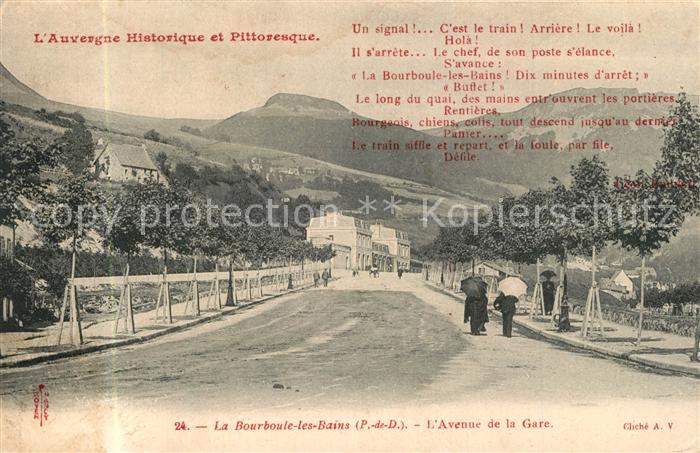 La Bourboule-les-Bains Avenue de la Gare