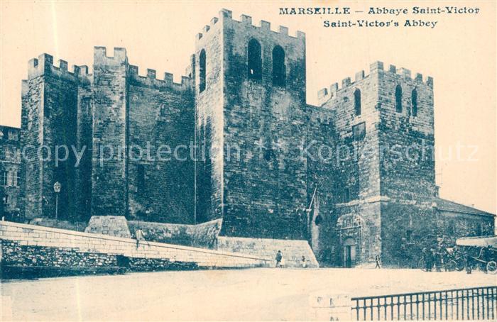 Marseille Bouches-du-Rhone Abbaye Saint Victor
