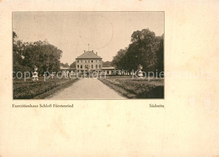 Muenchen Exerzitienhaus Schloss Fuerstenried Suedseite