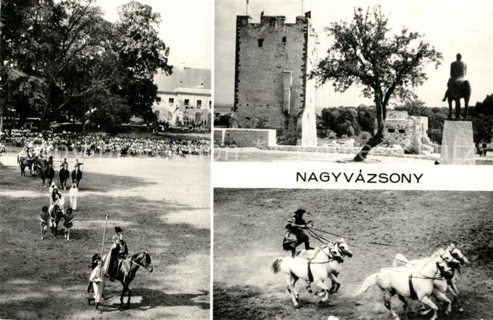 Nagyvazsony Schloss Reiterveranstaltung