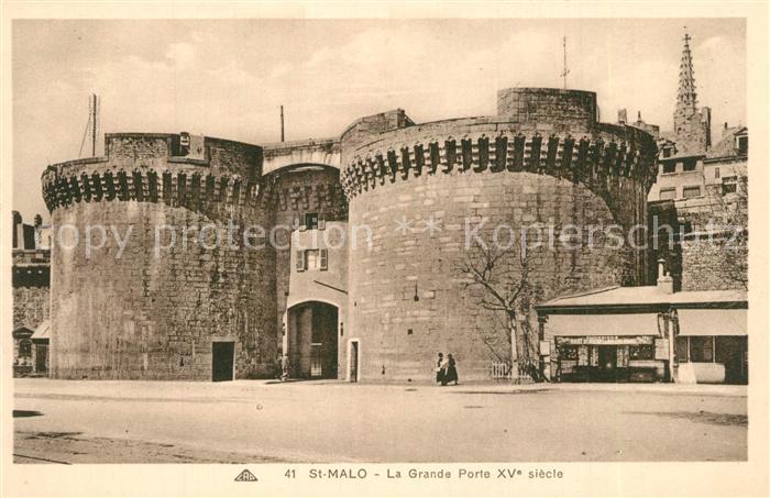 Saint-Malo 35 La Grande Porte XVe siècle