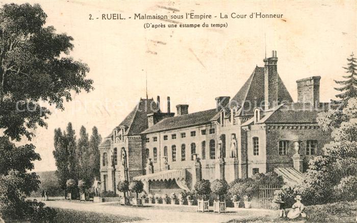 Rueil-Malmaison Chateau Cour d Honneur